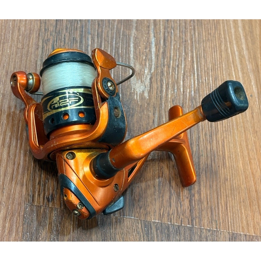 R2F Fishing Reel Bright Orange Spinning Reel